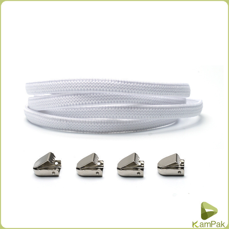 KamPak ไม่ต้องผูก เชือกรองเท้ายืดหยุ่น แบบคลิปล๊อคไม่ต้องผูก สำหรับเด็ก ผู้ใหญ่ 1 คู่ (ยาว 1m.) shoelace - รูปที่ 7