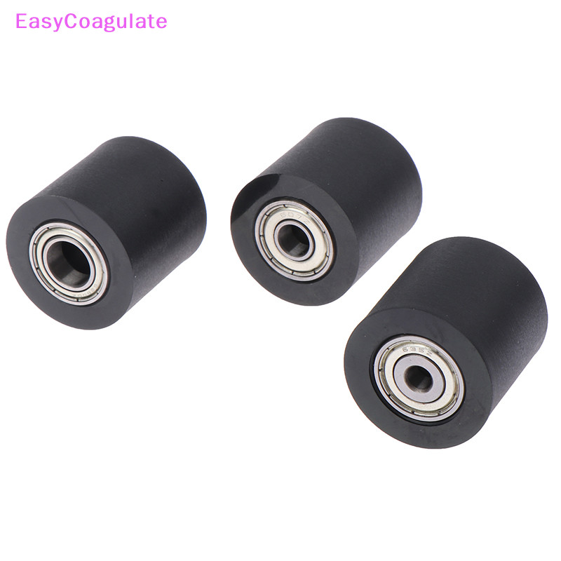 Eas พร้อมแบริ่งคู่ Mute Flat Guide ล้อ Bore 5/6/7/ 8/10 มม.ยูรีเทน Roller เส้นผ่านศูนย์กลางความยาว 30 มม. Ate