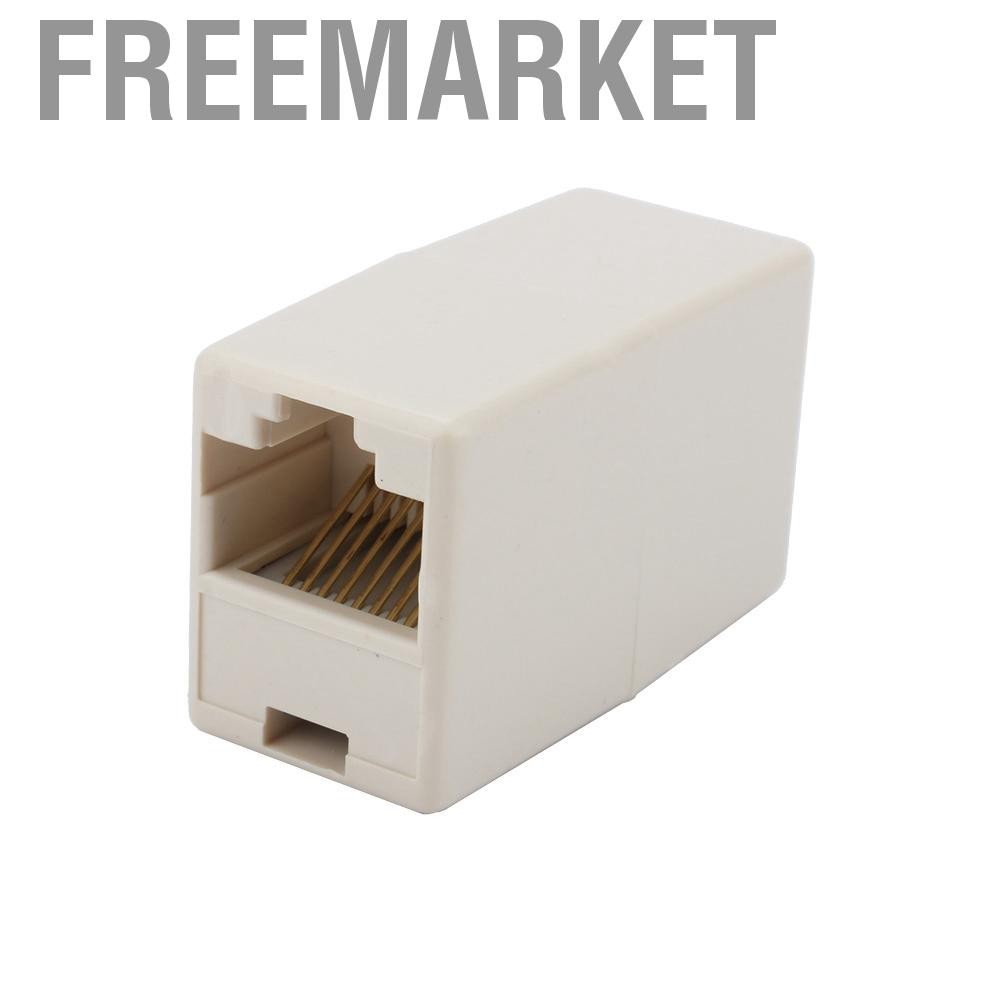 Freemarket Hot Sale Ethernet Lan Cable Joiner Coupler Network Connector CAT 5 5E