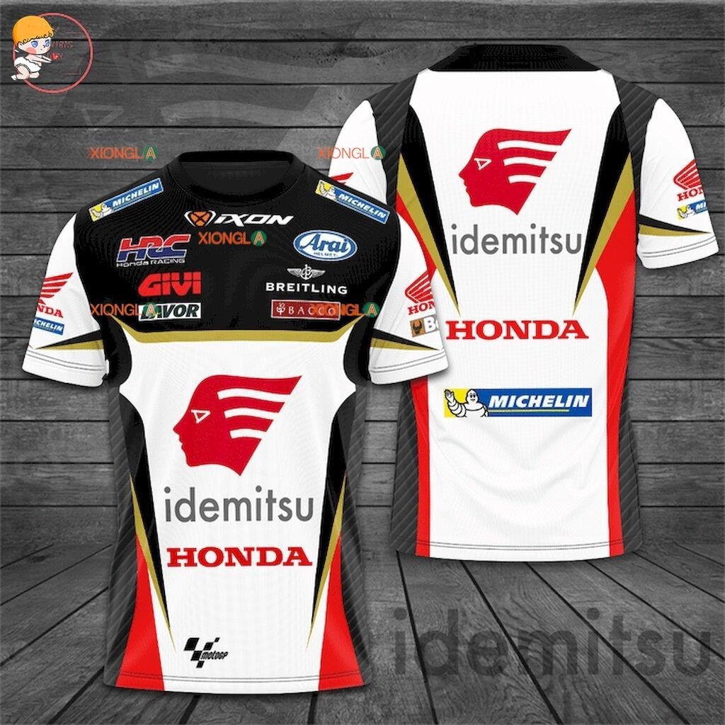 เสื้อยืดแข่ง MotoGP LCR Honda Idemitsu 3d