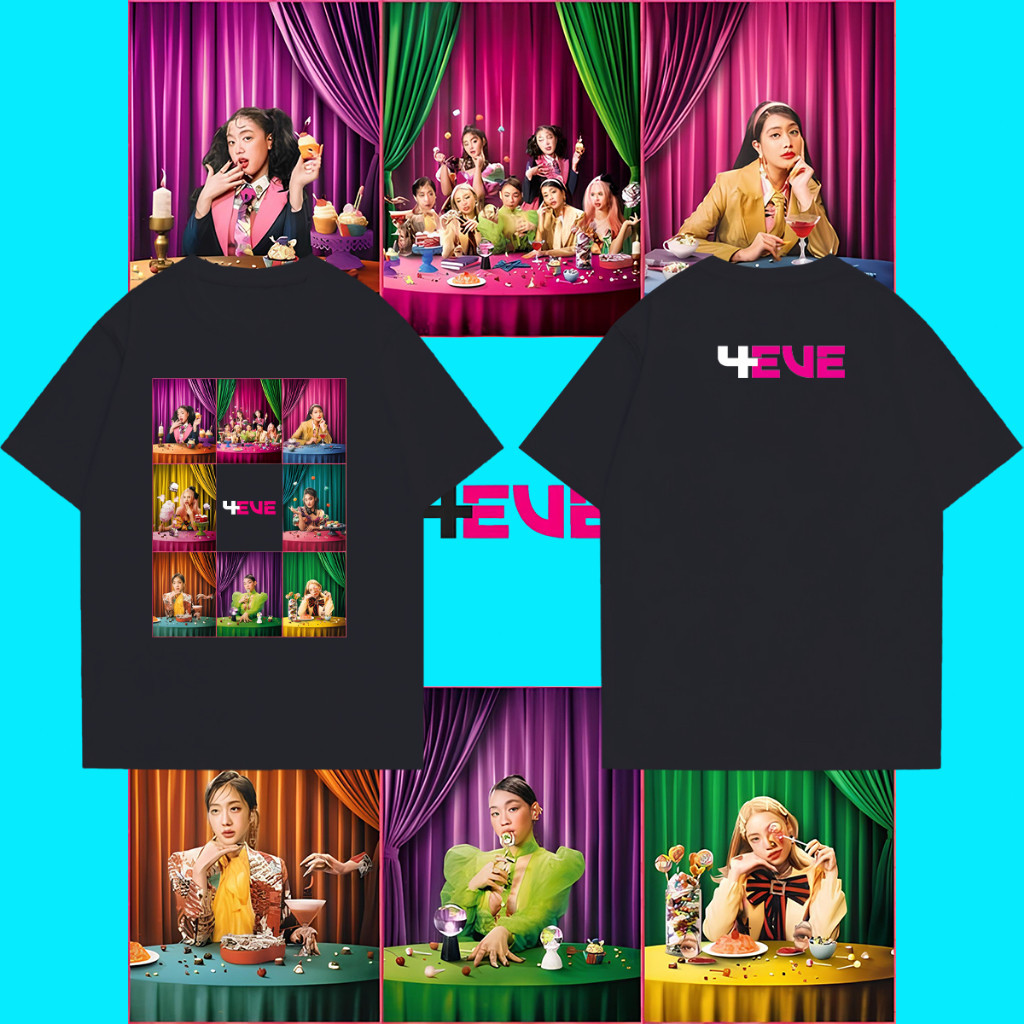 เสื้อ 4EVE เสื้อยืดแฟนคลับเกิร์ลกรุ๊ป