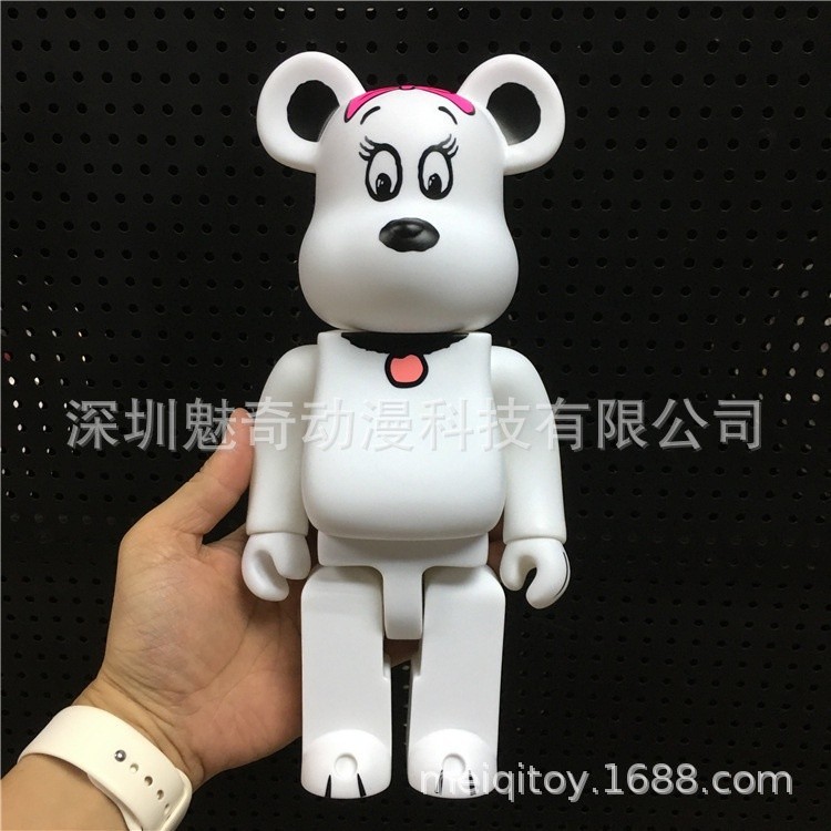 Brick Bear Brick Bear Violent Bear Milk Girl Graffiti Creative Cross-border อินเทรนด์เล่นตุ๊กตา