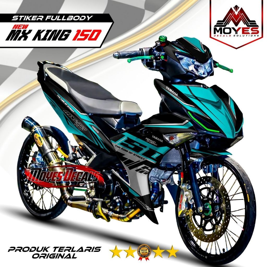 Decal Mx King 150 Fulllbody สติกเกอร์รูปลอกมอเตอร์ Mx King 150 ใหม่ Fullbody สติกเกอร์ Mx King 150 ใ