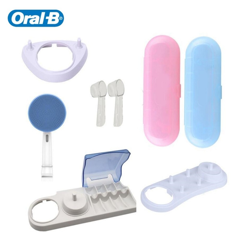 อุปกรณ ์ เสริมสําหรับ Oral B ผู ้ ถือแปรงสีฟันไฟฟ ้ าสําหรับ Oral B ฟันแปรงหมวกกระเป ๋ าเดินทางสําหรับ Oral B แปรงทนทานวัสดุ