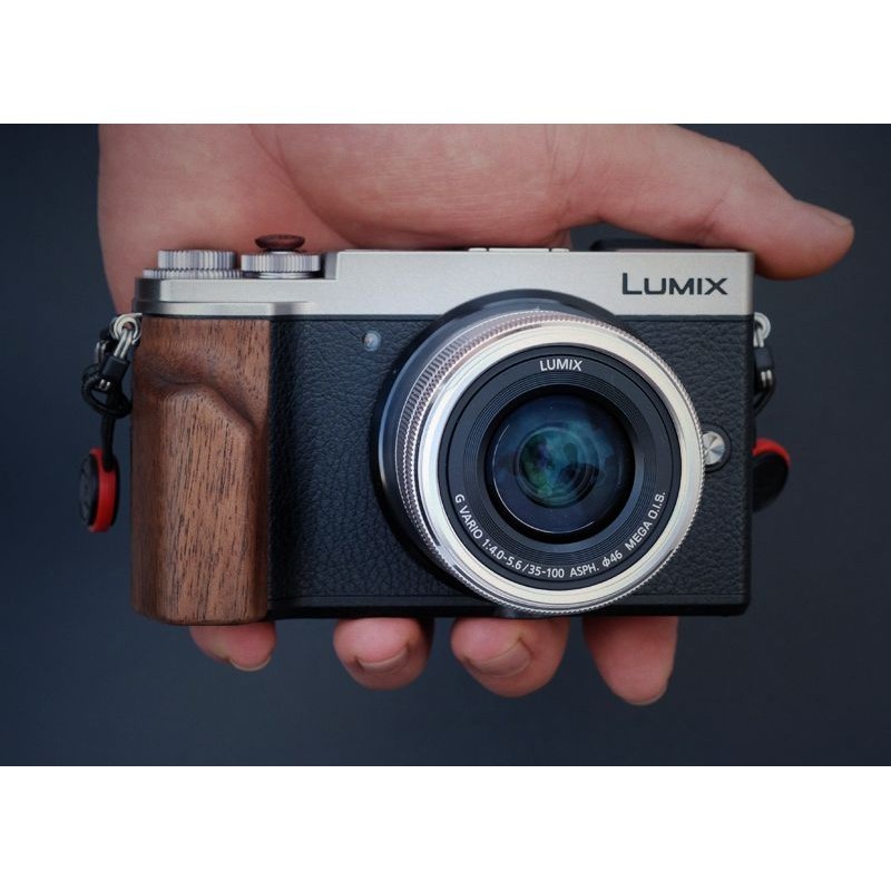 [Light Shadow Original] มือจับกล้องสตูดิโอ ด้ามจับไม้มะเกลือ สําหรับ Panasonic GX9
