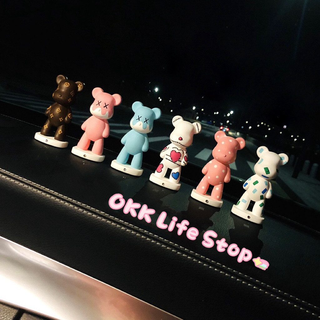 OKK Life Stop(A1459)*พร้อมส่งในไทย*น้ำหอมปรับอากาศตุ๊กตาหมีน่ารัก ตั้งในรถ ห้องนอน ห้องทำงาน กลิ่นหอมนานมาก