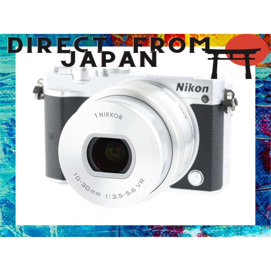 [มือสอง] [สินค้าดี] Nikon 1 J5 1 NIKKOR 10-30mm F3.5-5.6 VR 20.81 ล้านพิกเซล CX format กล้องเลนส์เดี่ยวไร้กระจก เลนส์ซูมมาตรฐาน จอ LCD เอียงสีเงิน