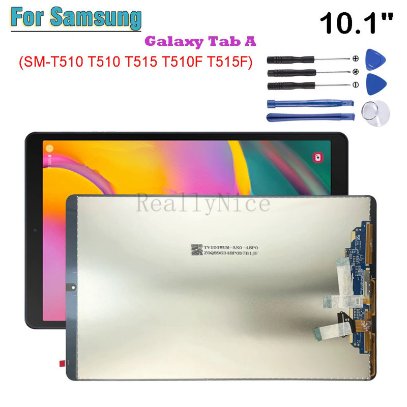 ใหม่สําหรับ Samsung Galaxy Tab A 10.1 "SM-T510 SM-T515 T510 T515 T510F T515F T517 จอแสดงผล LCD Touch