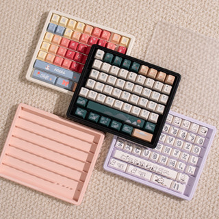 Yongqiu Clearly Keycaps จอแสดงผลคอนเทนเนอร์กล่องเก็บกระป๋องส…