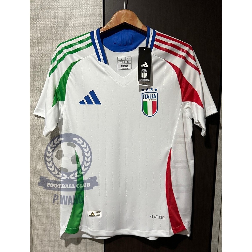 New!!! เสื้อฟุตบอลทีมชาติ อิตาลี Away ชุดเยือน ยูโร 2024 [ PLAYER ] เกรดนักเตะ สีขาว ตรงปกเหมือนต้นฉบับ