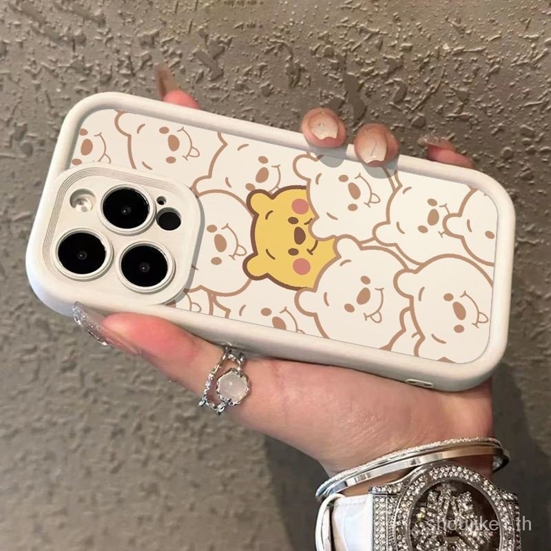 เคสโทรศัพท์มือถือ ลายหมีพูห์ สําหรับ Apple Iphone 15promax 14 13 12 xrins STHB