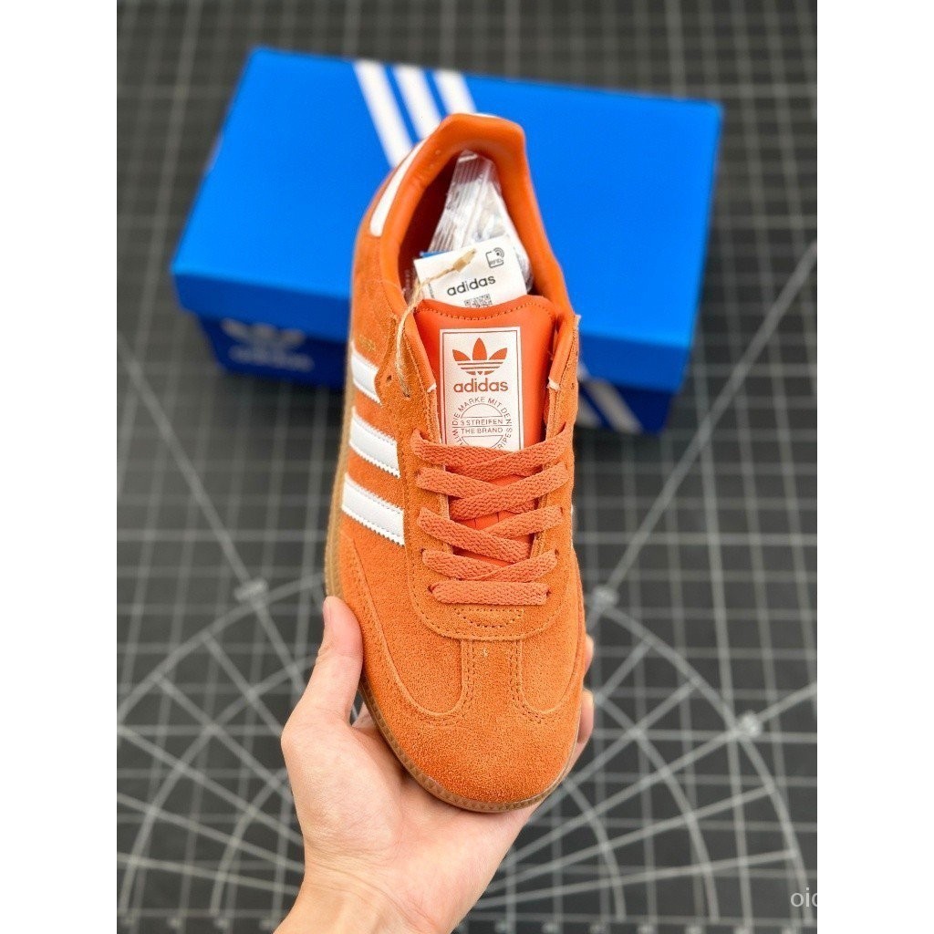 Adidas Original samba og รองเท้าผ้าใบ สีส้ม สีขาว สําหรับผู้ชาย ผู้หญิง YHWM