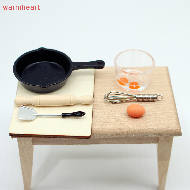 (warmheart) โมเดลเครื่องครัวจิ๋ว สามมิติ สําหรับตกแต่งบ้านตุ๊กตา