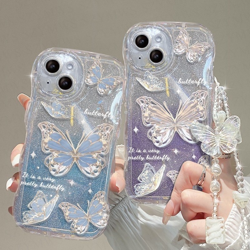 Dreamy Butterfly Casing infinix Zero 30 4G 5G สมาร ์ ท 8 หมายเหตุ 30 Pro 4G 5G หมายเหตุ 40 Pro Soft 