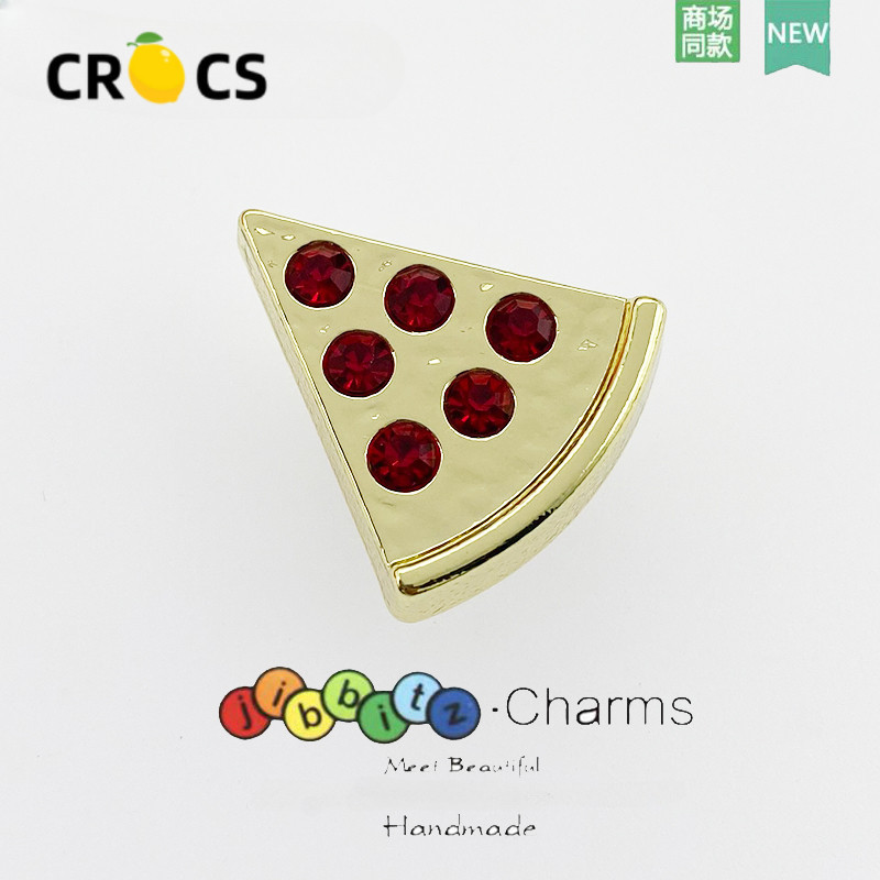 Jibbitz ใหม่ อุปกรณ์เสริม รูปหัวกะโหลก สร้างสรรค์ สําหรับตกแต่งรองเท้า crocs Huaka Luo Chi DIY