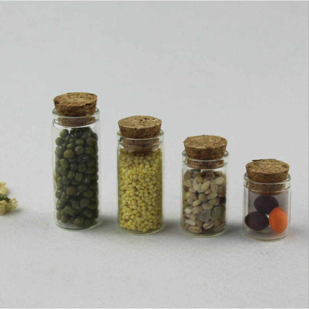【 สต ๊ อกพร ้ อม 】 1PCS 5ML-30ML ปากตรงขวดหลอดแก ้ วใสพร ้ อมจุกจุกจุกไม ้ ก ๊ อกซีลที ่ ดีสําหรับการจัดเก ็ บขนมเกลืออาบน ้ ําการทดลองทางวิทยาศาสตร ์ และการขยายพันธุ ์ พืช