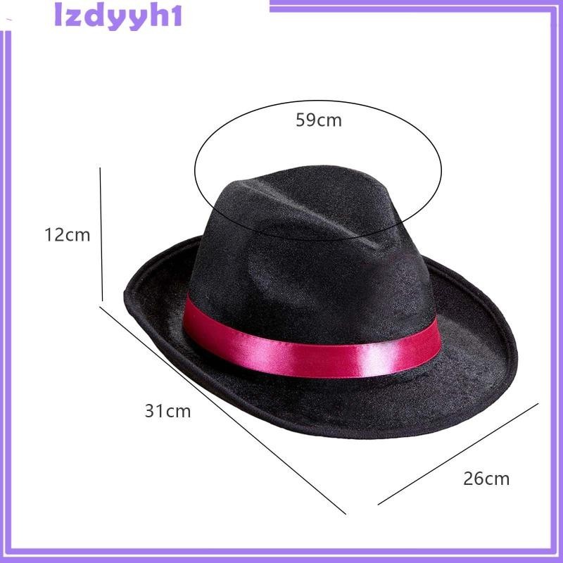 [JoyDIY] Fedora หมวกคลื่น หมวกแจ๊ส สําหรับเต้นรํา ปาร์ตี้ โปรดปราน