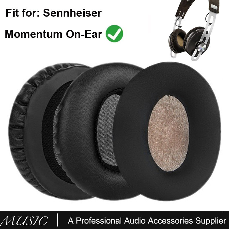 แผ่นรองหูฟังทดแทนสําหรับ Sennheiser Momentum ON-EAR 1, ON-EAR 2, หูฟัง HD1 แบบ ON-EAR, แผ่นรองหูฟังเ