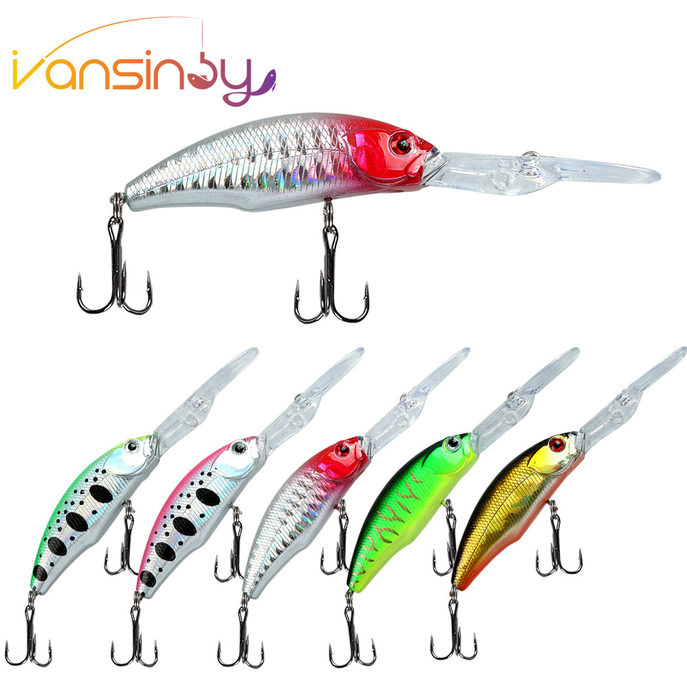 ตกปลา Minnow Lure 10 ซม./7.4g Long Shot Sebarau นกยูง Killer ตกปลาน้ําเต็มรูปแบบเหยื่อ Hard