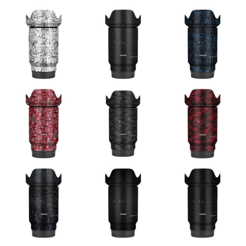 เลนส์กล้อง Tamron 28-75F2.8 สติกเกอร์ป้องกันเหมาะสําหรับ: เลนส์ Tamron 28-75F2.8 แทมรอน 28-75F2.8 สต