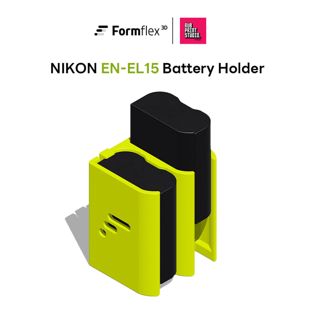 NIKON EN-EL15 Battery Holder เคสกล่องใส่แบตกล้อง ที่ใส่แบตเตอรี่ ช่องเก็บได้สูงสุด 4 ก้อน มีตัวล็อค