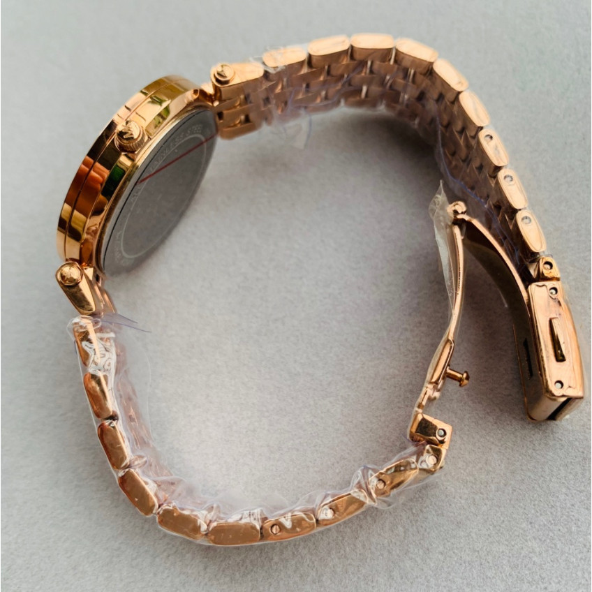 Michael Kors MK3366 Darci Three-Hand Watch with Glitz Accents 33mm