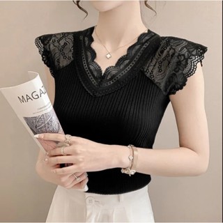 ลูกไม้ด้านใน เสื้อชั้นในสตรี ผู้หญิงใหม่สไตล์คอวี บาง-พอดี จ…