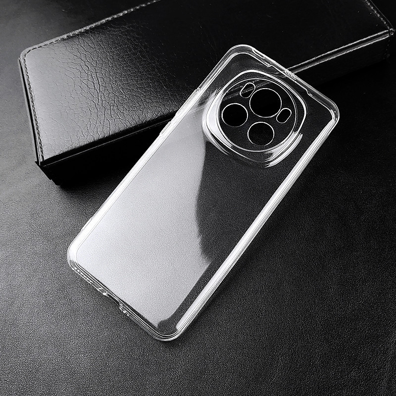 สําหรับ Honor Magic7 Magic6 Magic 7 6 Pro 5G Slim Crystal Clear โปร่งใส Soft TPU กลับกรณีป้องกันผิวกล้องป้องกันฝาครอบ