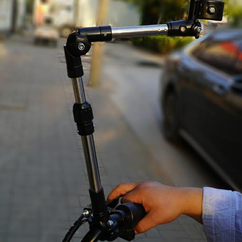 ที่วางร่มสำหรับจักรยาน ที่จับร่ม รถเข็นเด็ก แบบพับได้ สองรุ่น ปรับได้ 180°
 - รูปที่ 6