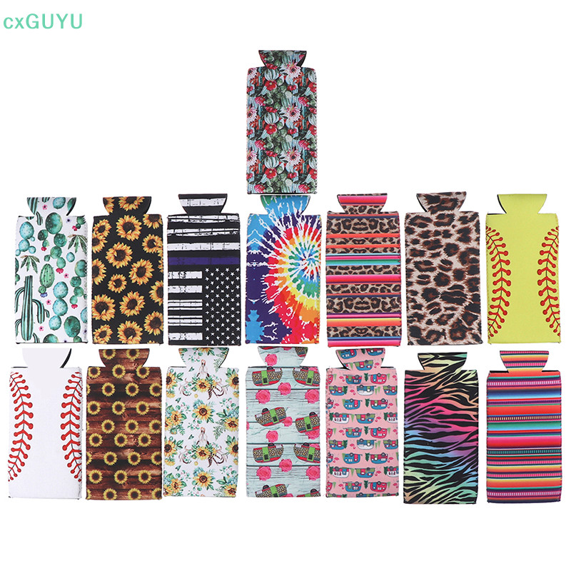 [cxGUYU] ปลอกหุ้มขวดเบียร์ ผ้านีโอพรีน ฉนวนกันความร้อน PRTA