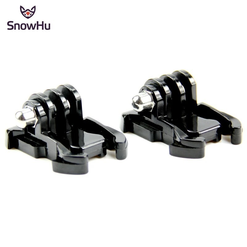 2 Pcs Camera Quick Pull Activity Base Mount For Go pro hero 11 10 9 8 7 6 5 SJCAM Yi 4K kits Case St