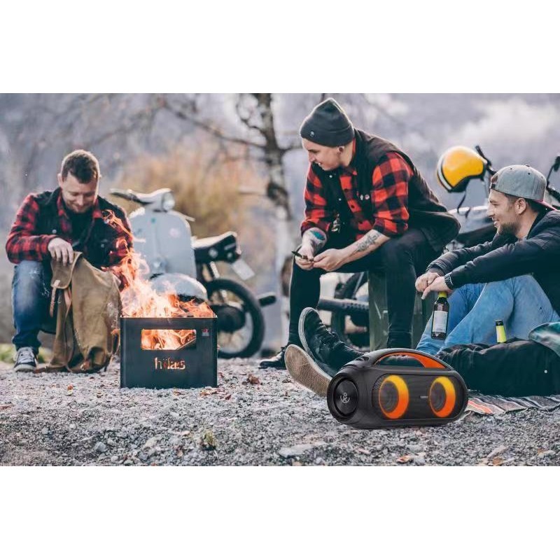 ของแท้ XDOBO Vibe Plus ลําโพงบลูทูธไร้สาย แบบพกพา พาวเวอร์แบงค์ BT TWS กล่องเสียง Boombox เครื่องเล่นเพลง 80W