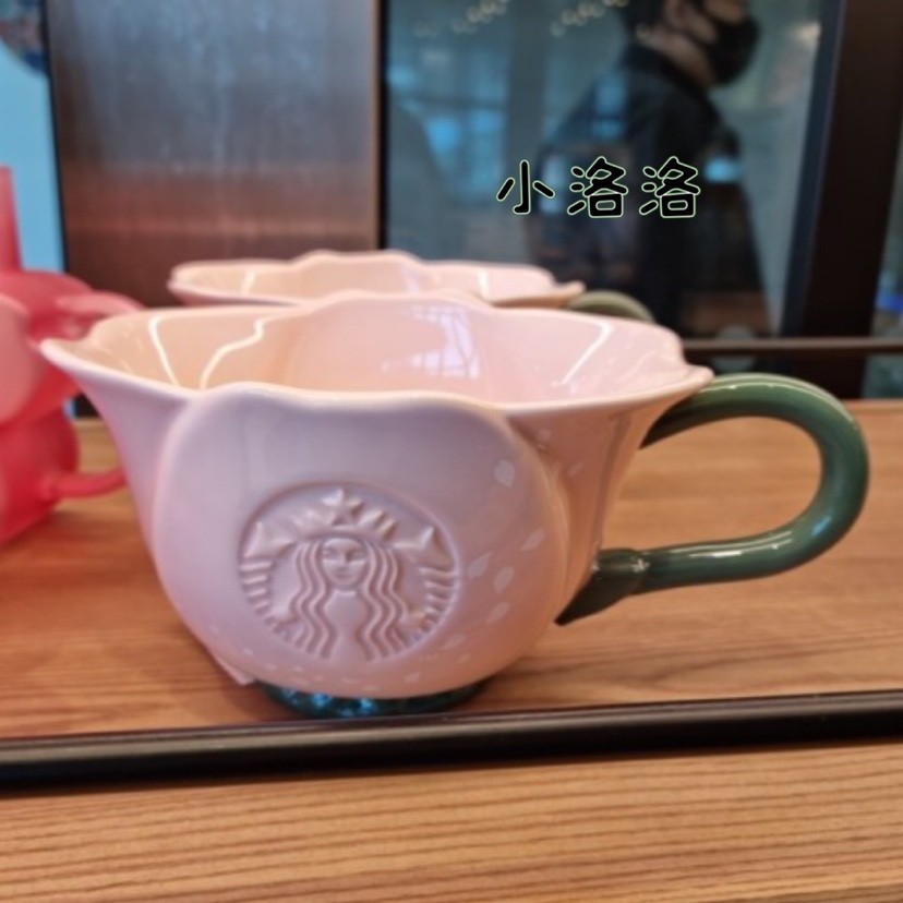 พร้อมส่ง Starbucks แก้วมัก ลายดอกซากุระ ปากใหญ่ 355 มล. สไตล์เกาหลี 2022