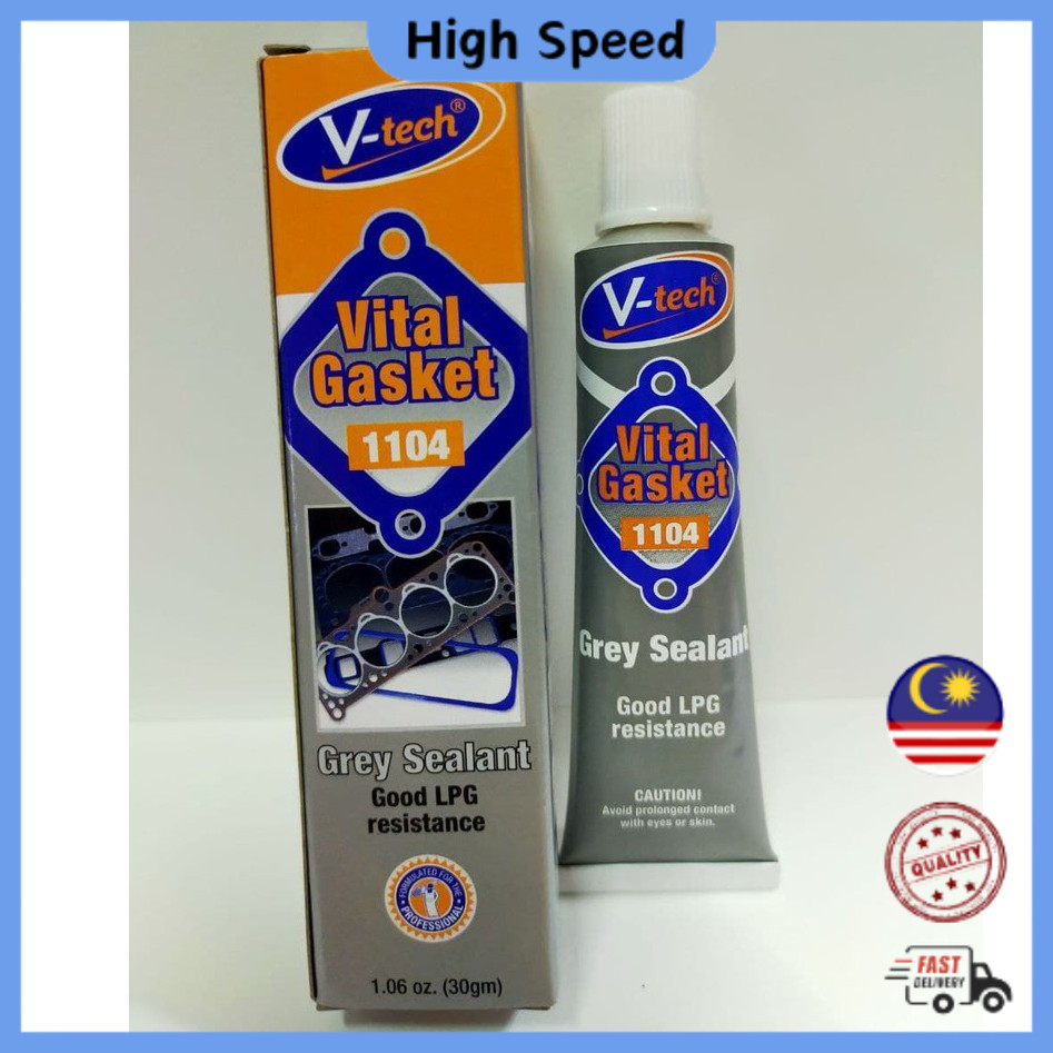 VITAL GASKET 1104 GASKET GUM / GAM GASKET GREY SEALANT - วีเทค (30 กรัม) คุณภาพสูง