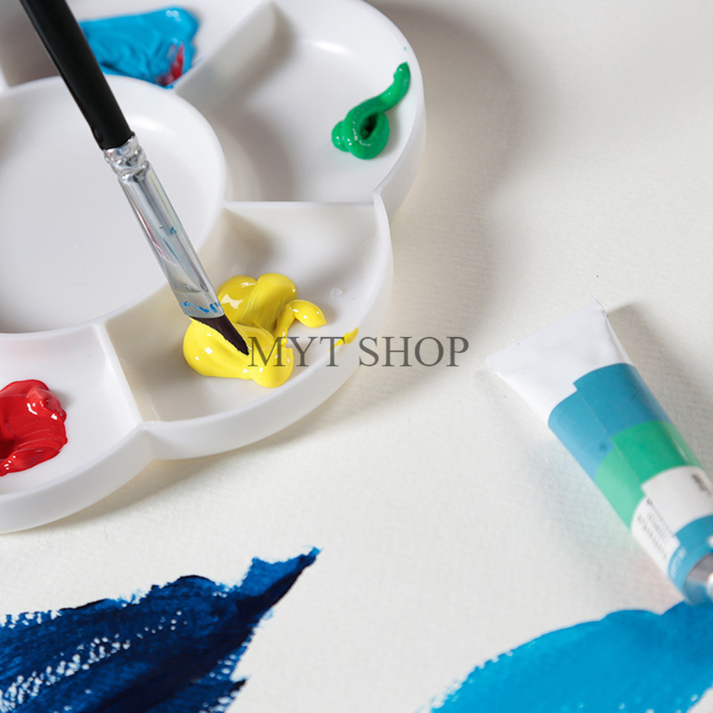 ถาดสีน้ํามัน พลาสติก จานสีน้ำ 3 แบบ 10 18 26 ช่อง อุปกรณ์การเรียน ใช้กับสีได้ทุกชนิด - รูปที่ 4