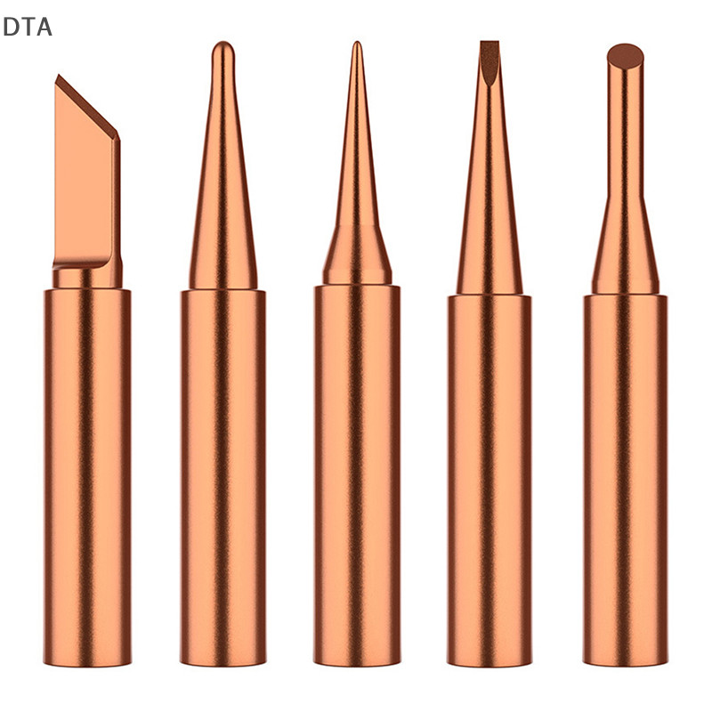 Dta ชุดหัวแร้งบัดกรี ทองแดงบริสุทธิ์ I+B+K+2.4D+3C 900M 5 ชิ้น