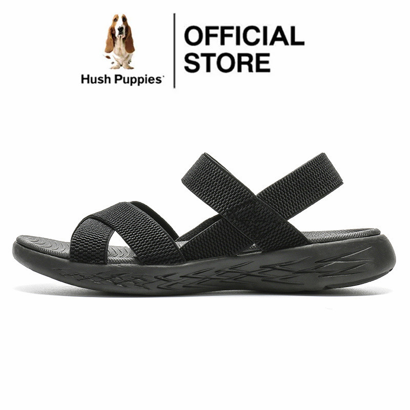 Hush Puppies รองเท้าโลฟเฟอร์ ส้นแบน แบบสวม สําหรับผู้หญิง