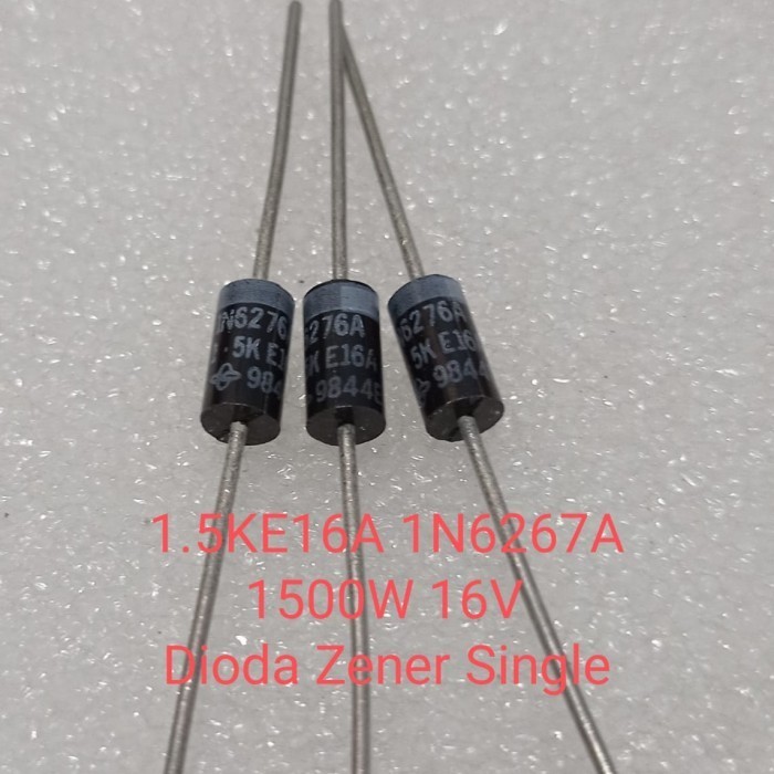 1.5KE16A 1N6276A ไดโอด zener เดี่ยว 1500w 16v อะไหล่ส่วนประกอบไฟฟ้า