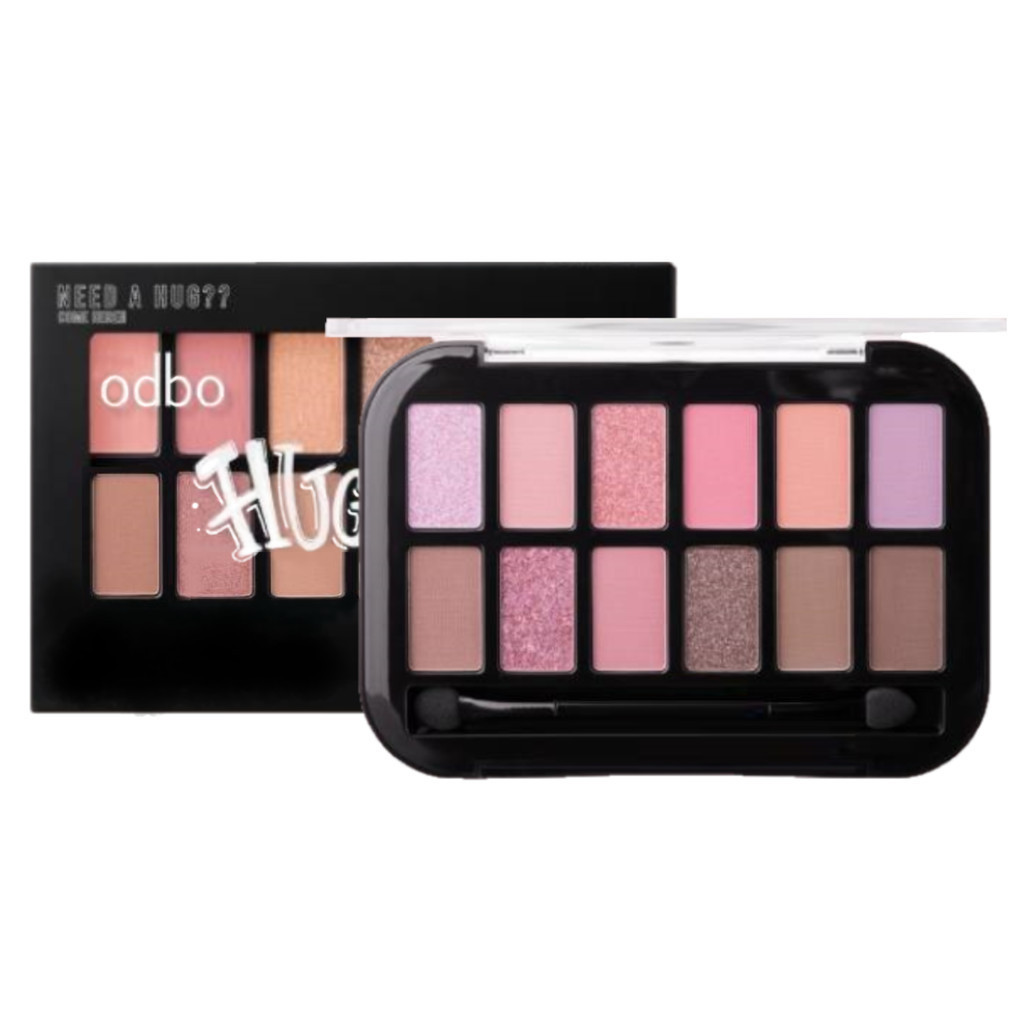 ของแท้·ส่งด่วน·ถูก Odbo Hug Me Eyeshadow #OD2006 : โอดีบีโอ ฮัก มี อายแชโดว์ x 1 ชิ้น dayse