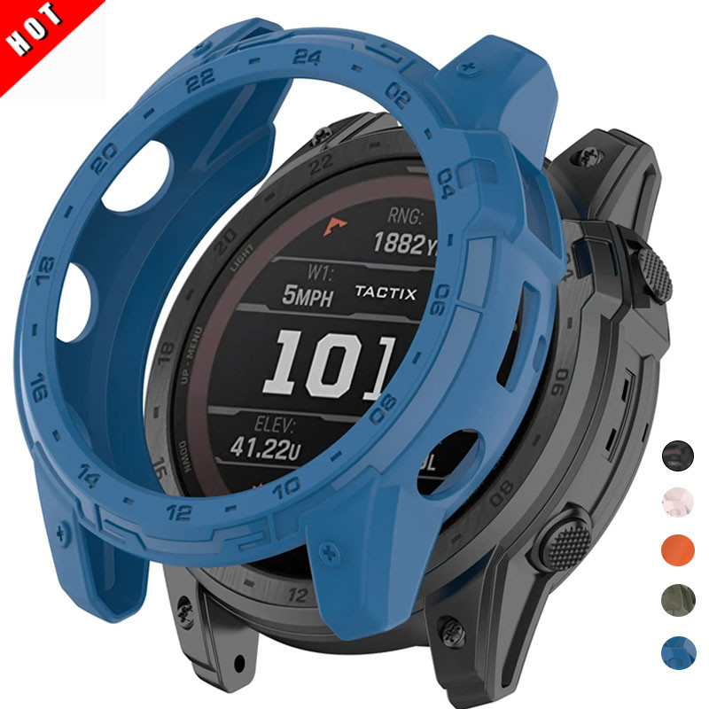 เคสนาฬิกาข้อมือ ซิลิโคนนิ่ม TPU อุปกรณ์เสริม สําหรับ Garmin Fenix7X Enduro 2 Tactix 7 SmartWatch