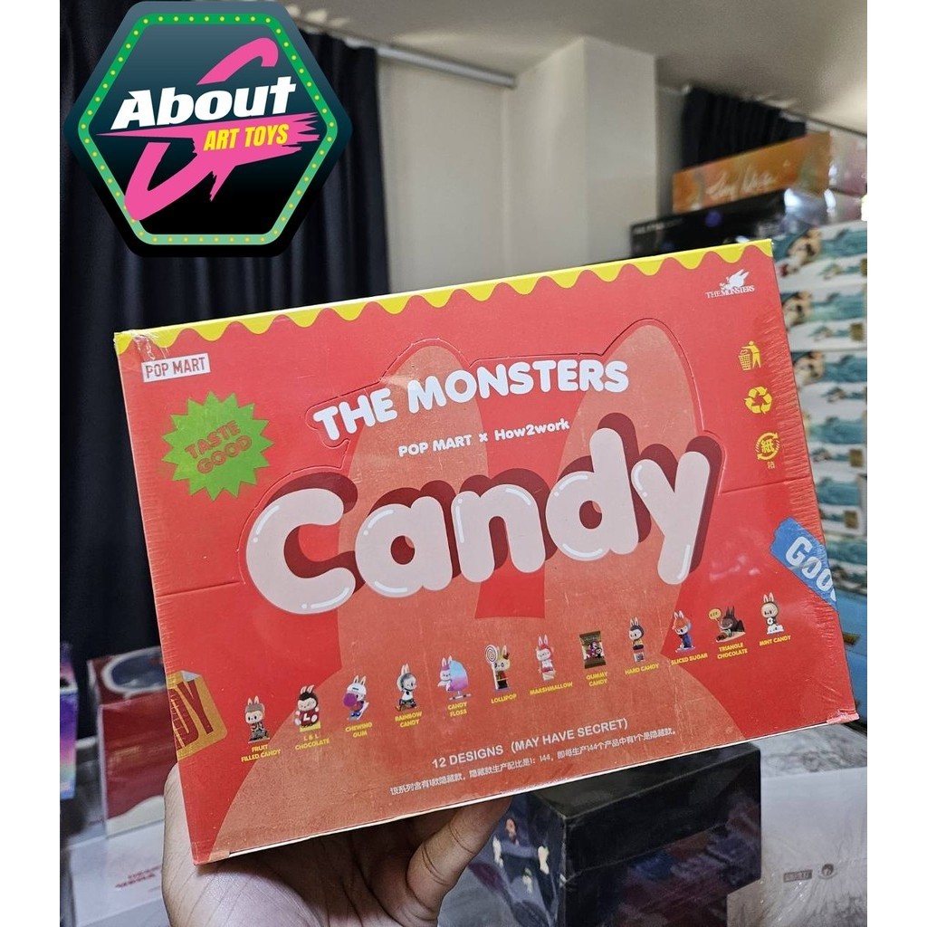 พร้อมส่ง Labubu The Monsters Candy Series ของแท้ By PopMart