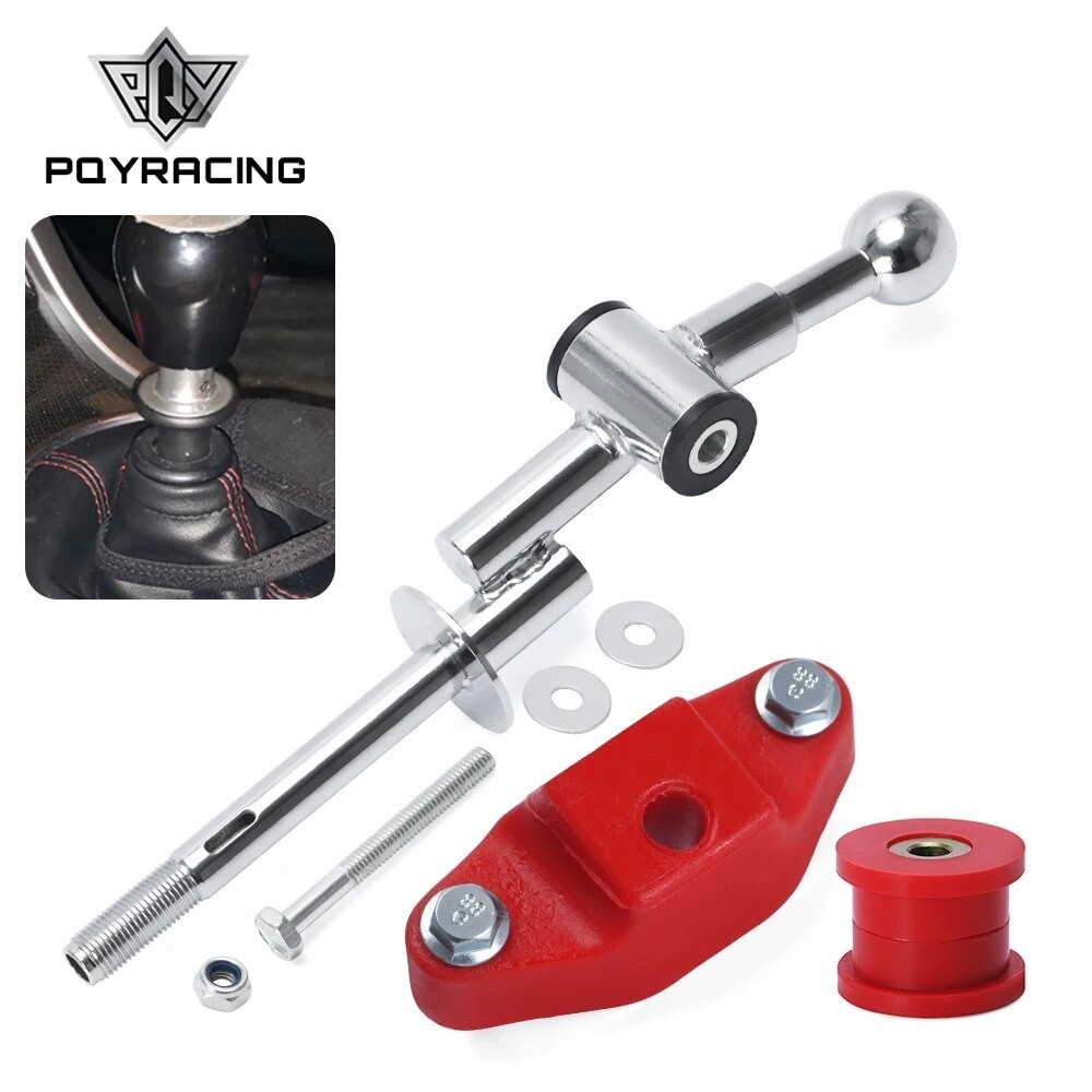 PQY - 6 Speed Steel and Poly Short Throw Shifter & 85A Bushing Kit For 04+ Subaru Wrx Sti PQY-SFT01-