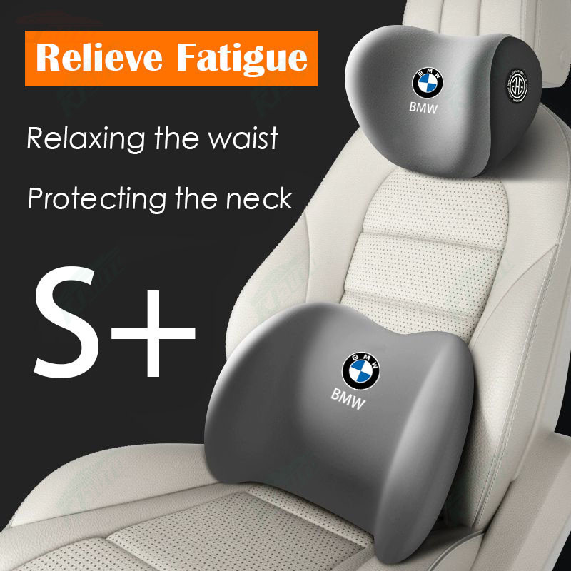 【หมอนรองศีรษะ และหมอนรองเอว】หมอนรองคอ และไหล่ บรรเทาความเมื่อยล้า สําหรับ Bmw F20 F21 F40 E90 F30 G20 E60 F10 F18 G30 G38 F01 G11