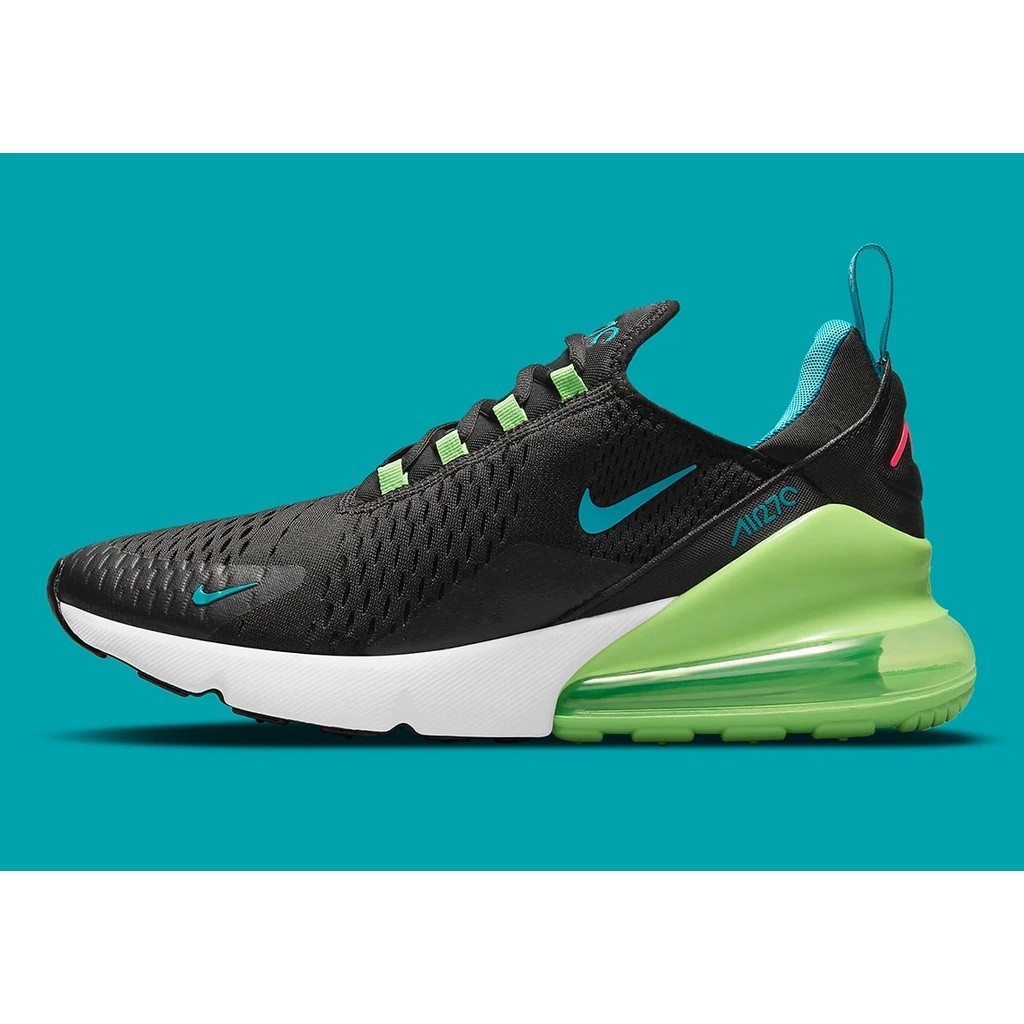 Nike Air Max 270 "Black Green Strike" (DJ5136-001) สินค้าลิขสิทธิ์แท้ Nike รองเท้า