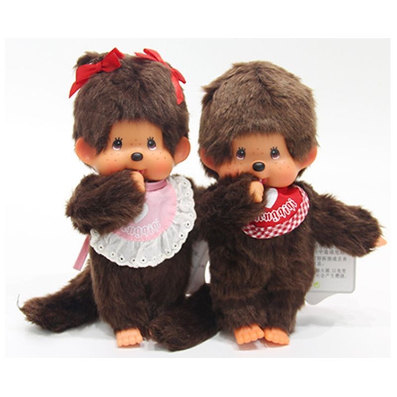 ตุ๊กตา Monchhichi ผ้ากํามะหยี่ขนนิ่ม ขนาด 20 ซม. เหมาะกับของขวัญ ของเล่นสําหรับเด็กผู้ชาย และเด็กผู้หญิง