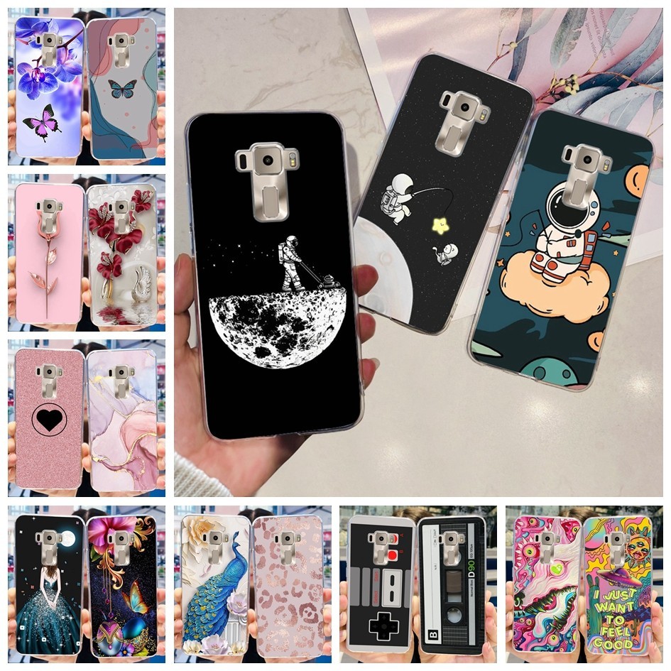 เคสโทรศัพท์ซิลิโคน TPU แบบนิ่ม ลายนักบินอวกาศ สําหรับ Asus ZenFone 3 ZE520KL Case Z017DB Z017D Z017DA Asus ZE 520KL