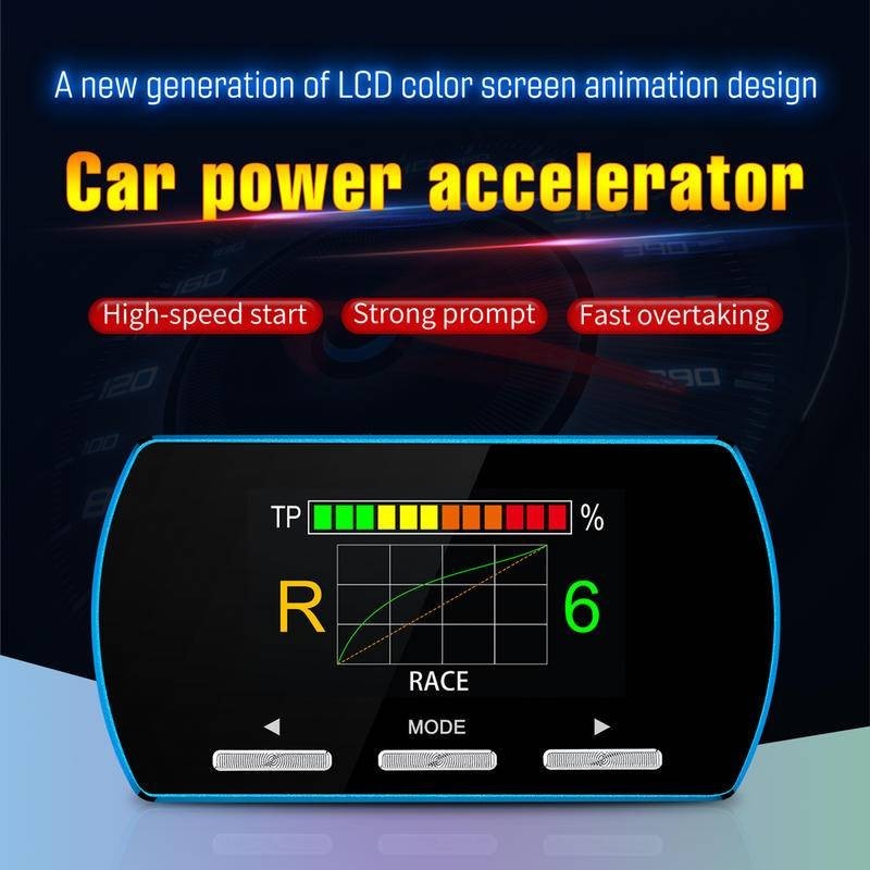 ใหม่ 9 DRIVE อิเล็กทรอนิกส์ตัวควบคุมคันเร่งอัจฉริยะ - Smart Electronic Wind Booster - Pedal Box Acce