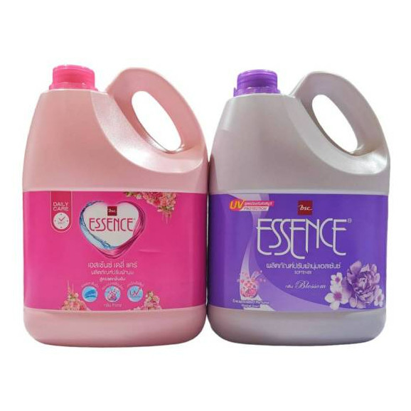 Essence Fabric Softener เอสเซ้นซ์ ผลิตภัณฑ์ปรับผ้านุ่ม สูตรป้องกันรังสียูวี 3500 มล. มี 2 สูตรให้เลือก