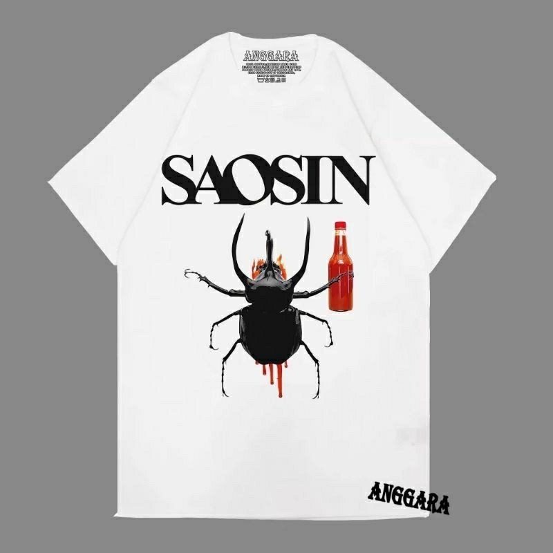 วงแขนสั้นเสื้อยืด พิมพ์ลาย Saosin BAND DISTRO โลหะ สําหรับผู้ชาย