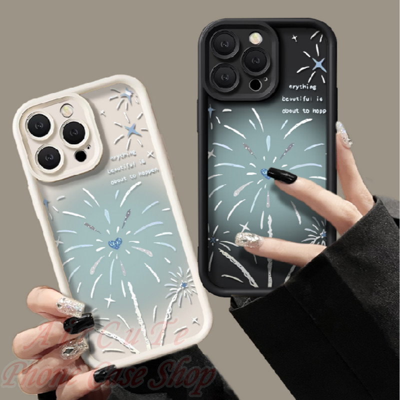 เคส Xiaomi Redmi Note 13 12 11 11S 10 10S 9 9S 8 7 Pro Pro+ Plus 4G 5G Redmi 13C 12 12C 10 10C 10A 9 9A 9T 9C A1 A2 A2+ Plus MI 13T 11T POCO X6 X5 X3 NFC M6 Pro M5S C65 Protect Bulge Camera Love Firework Soft Case